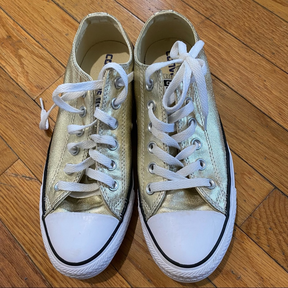 Converse chuck Taylor gold metallic